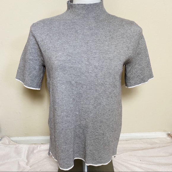 ZARA KNIT Short Sleeve Sweater - Picture 1 of 7